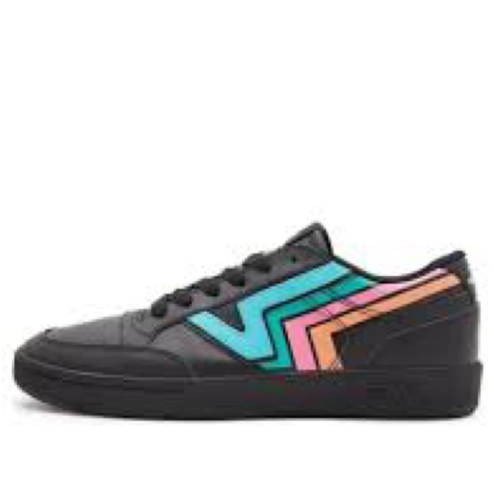 #76 Brand new Vans Lowland CC faded black/multi sneakers - Picture 3 of 14
